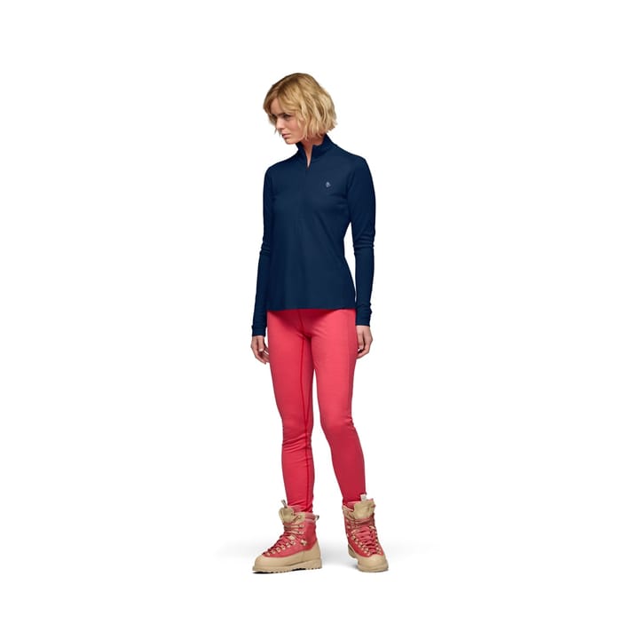 Norrøna Women's Femund PureUll Zip Neck Indigo Night Norrøna