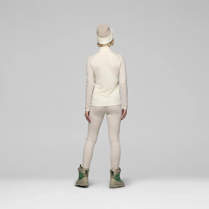 Norrøna Women's Femund PureUll Zip Neck Whisper White Norrøna