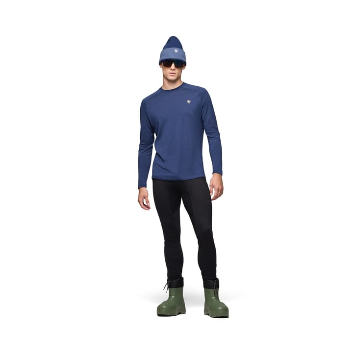 Norrøna Men's Femund PureUll Long Sleeve Indigo Night Norrøna