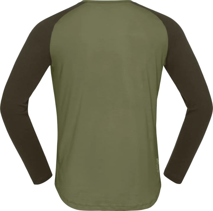 Norrøna Men's Femund PureUll Long Sleeve Loden Green Norrøna