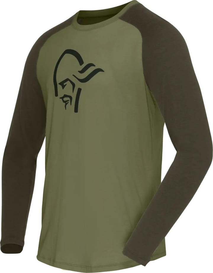 Norrøna Men's Femund PureUll Long Sleeve Loden Green Norrøna Norrøna Men's Femund PureUll Long Sleeve Loden Green Norrøna