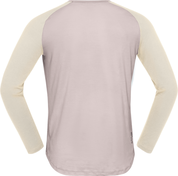 Norrøna Men's Femund PureUll Long Sleeve Oatmeal/whisper White Norrøna