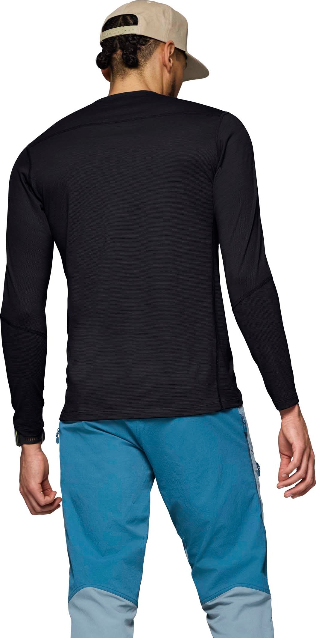 Norrøna Men's Femund PureUll Long Sleeve Caviar Black