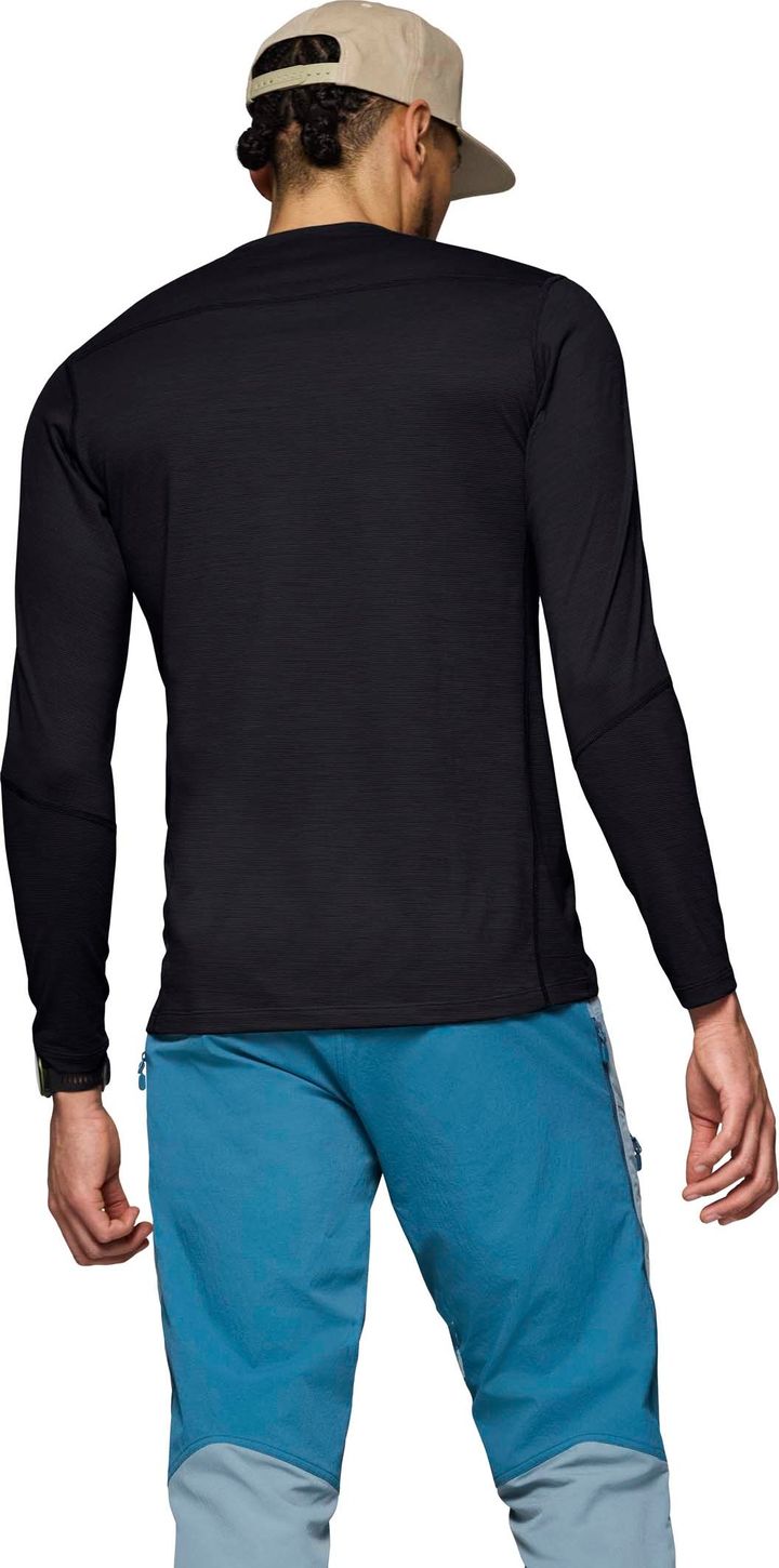 Norrøna Men's Femund PureUll Long Sleeve Caviar Black Norrøna