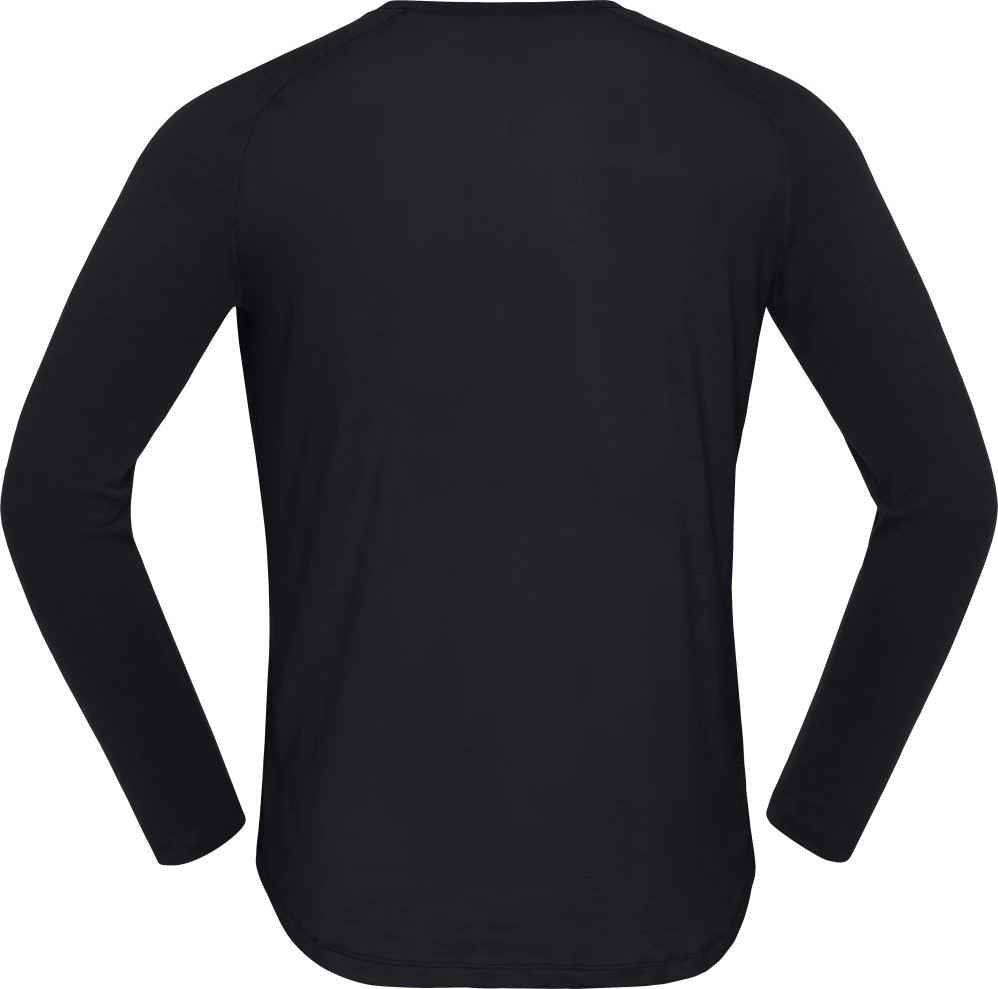 Norrøna Men's Femund PureUll Long Sleeve Caviar Black