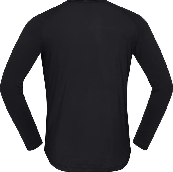 Norrøna Men's Femund PureUll Long Sleeve Caviar Black Norrøna
