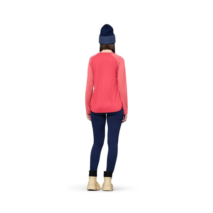 Norrøna Women's Femund PureUll Long Sleeve Watermelon Norrøna