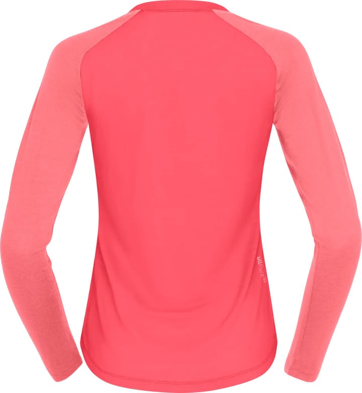 Norrøna Women's Femund PureUll Long Sleeve Watermelon Norrøna
