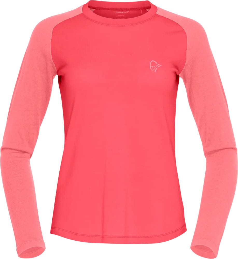 Norrøna Women's Femund PureUll Long Sleeve Watermelon