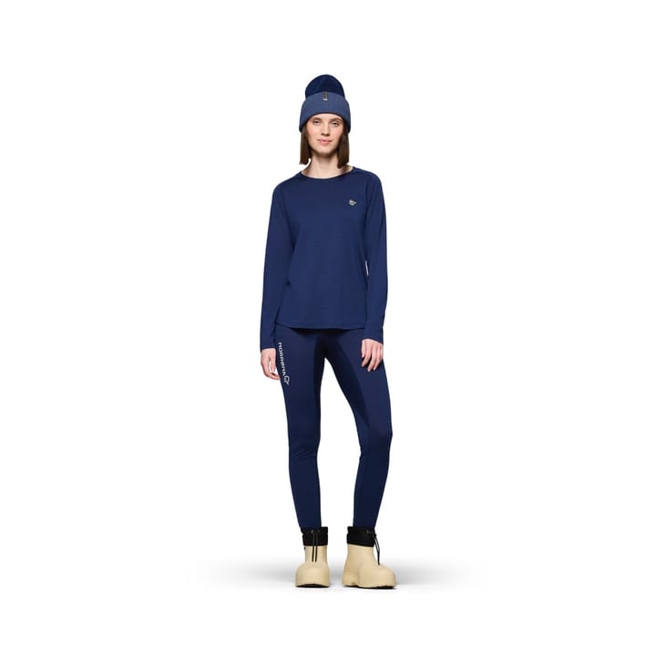 Norrøna Women's Femund PureUll Long Sleeve Indigo Night Norrøna Norrøna Women's Femund PureUll Long Sleeve Indigo Night Norrøna