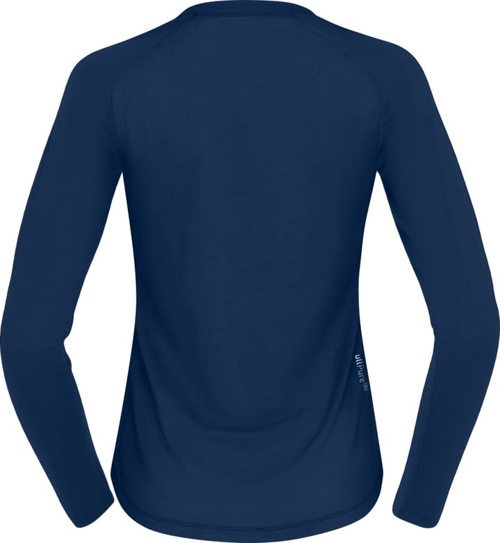 Norrøna Women's Femund PureUll Long Sleeve Indigo Night Norrøna