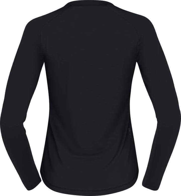 Norrøna Women's Femund PureUll Long Sleeve Caviar Black Norrøna