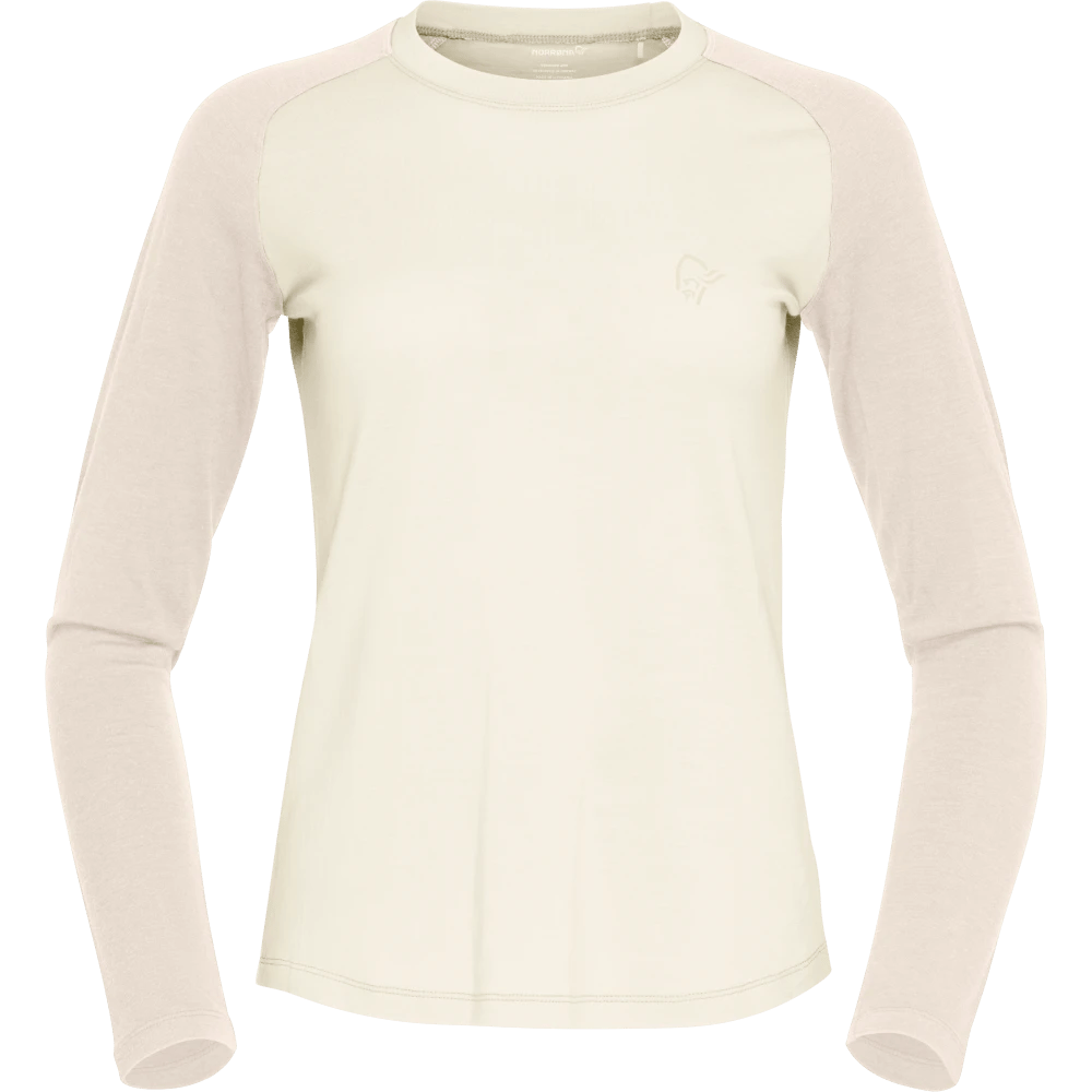 Norrøna Women's Femund PureUll Long Sleeve Whisper White