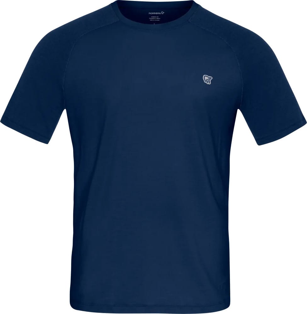 Norrøna Men's Femund PureUll T-Shirt Indigo Night