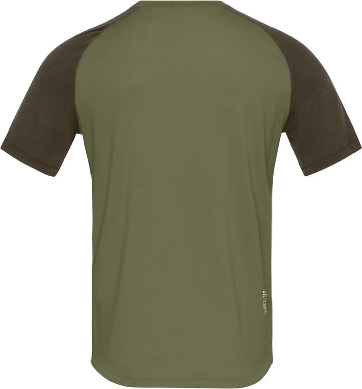Norrøna Men's Femund PureUll T-Shirt Loden Green Norrøna
