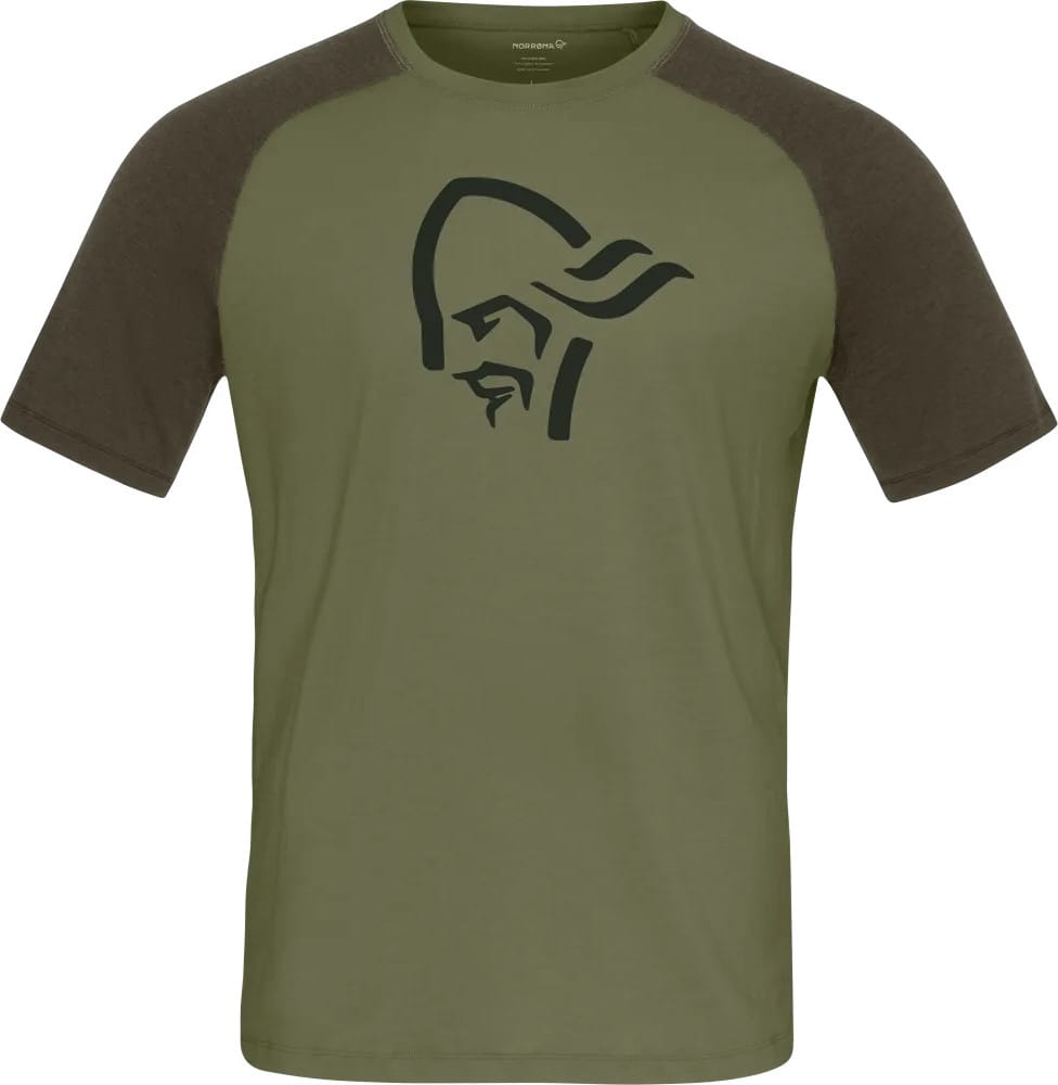 Norrøna Men's Femund PureUll T-Shirt Loden Green