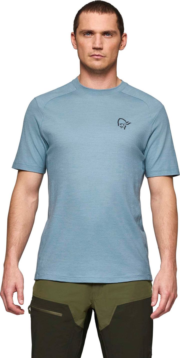 Norrøna Men's Femund PureUll T-Shirt Trooper Norrøna