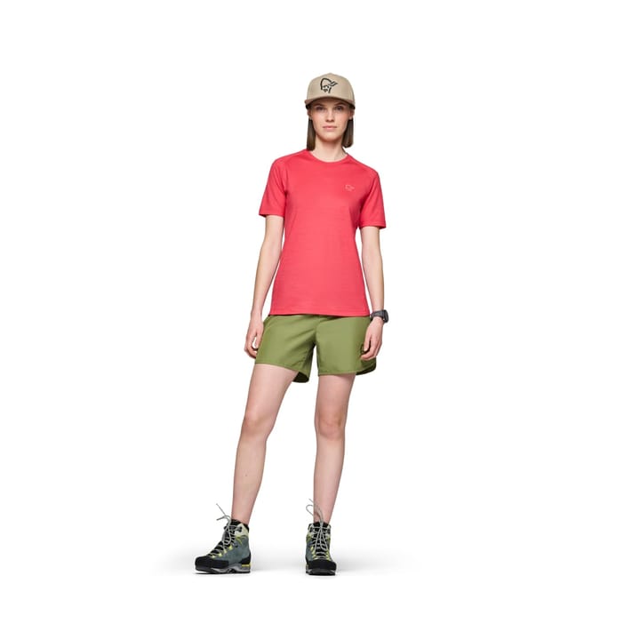 Norrøna Women's Femund PureUll T-Shirt Watermelon Norrøna