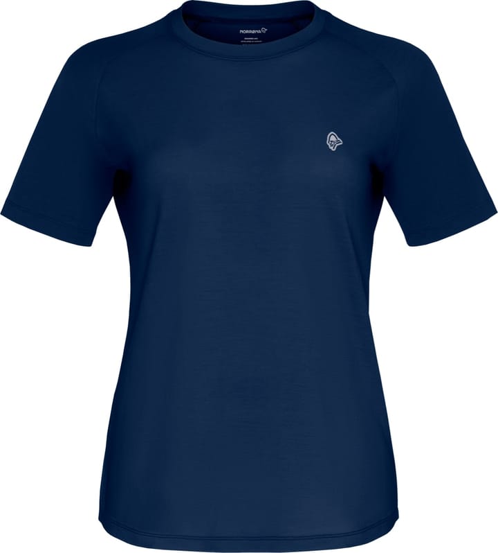 Norrøna Women's Femund PureUll T-Shirt Indigo Night Norrøna