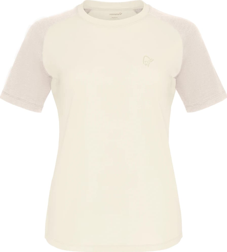 Norrøna Women's Femund PureUll T-Shirt Whisper White