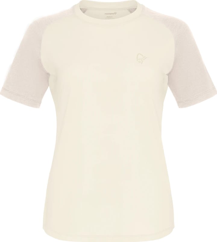 Norrøna Women's Femund PureUll T-Shirt Whisper White Norrøna