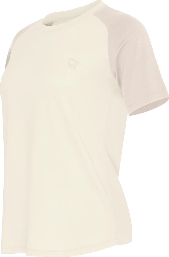 Norrøna Women's Femund PureUll T-Shirt Whisper White Norrøna