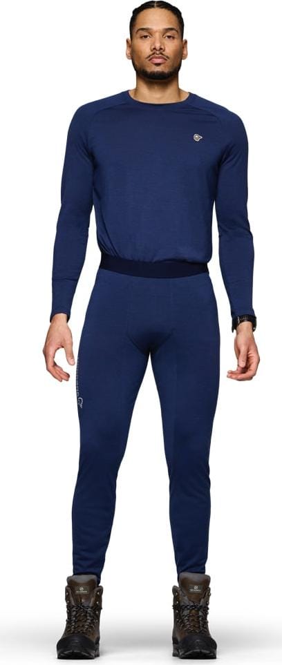 Norrøna Men's Femund PureUll Longs Indigo Night Norrøna