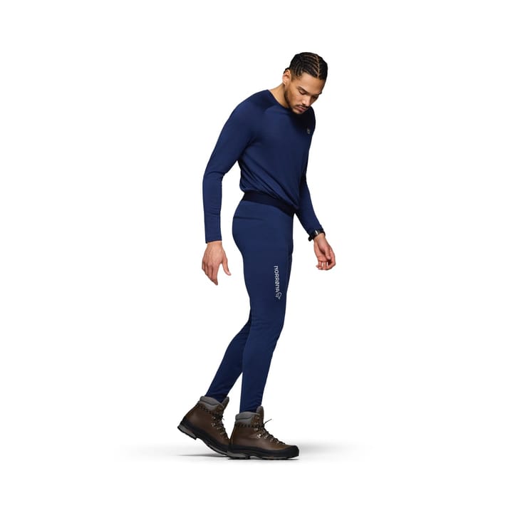 Norrøna Men's Femund PureUll Longs Indigo Night Norrøna