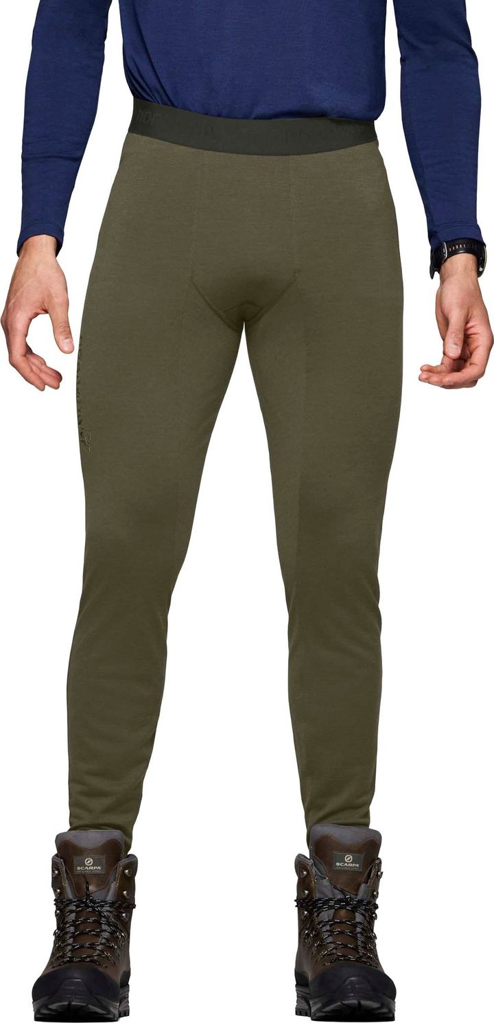 Norrøna Men's Femund PureUll Longs Olive Night Norrøna Norrøna Men's Femund PureUll Longs Olive Night Norrøna