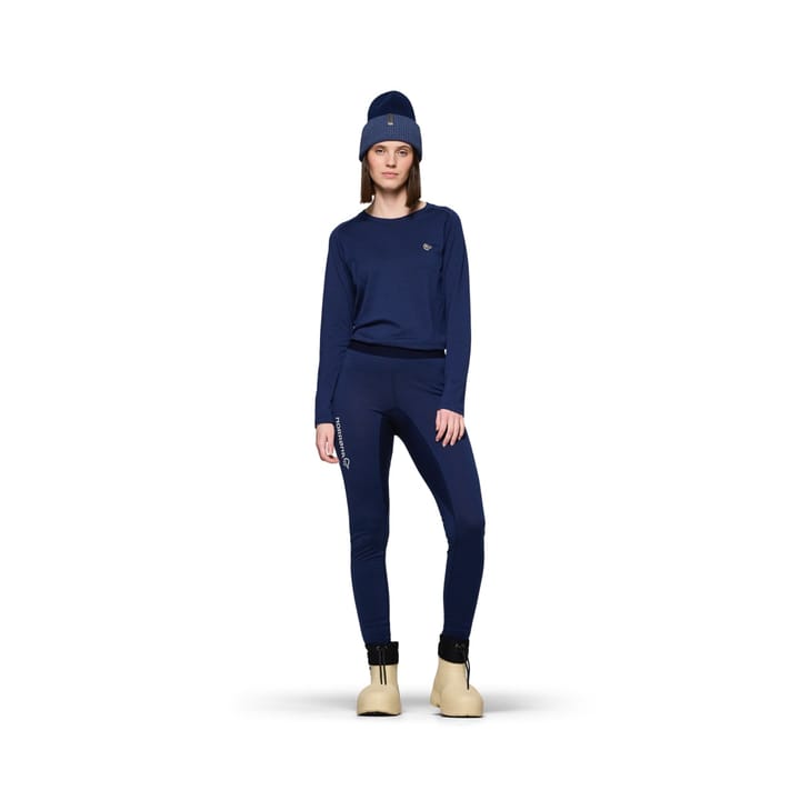 Norrøna Women's Femund PureUll Longs Indigo Night Norrøna
