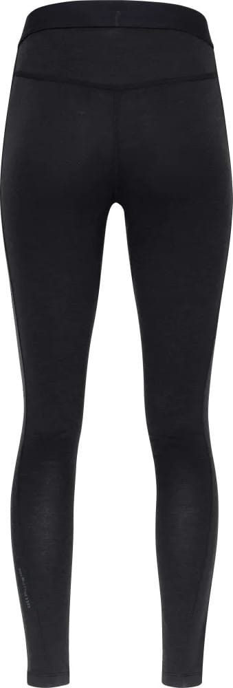 Norrøna Women's Femund PureUll Longs Caviar Black Norrøna