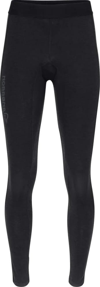 Norrøna Women's Femund PureUll Longs Caviar Black Norrøna