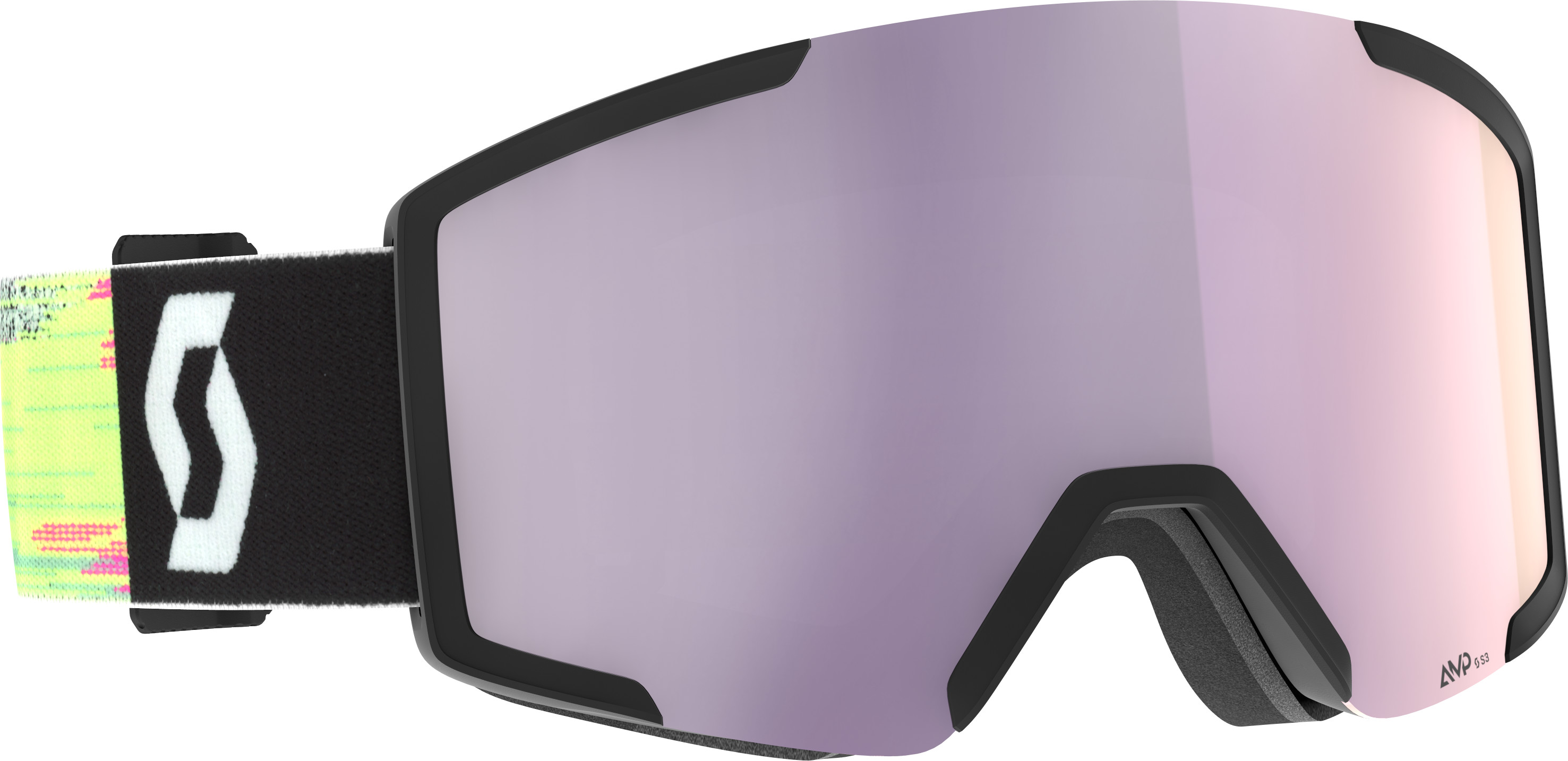 Scott SCOTT Shield Goggle Black/neon Yellow