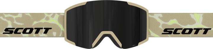 Scott Goggle Shield Mojave Beige/AMP black chrome S3 Scott