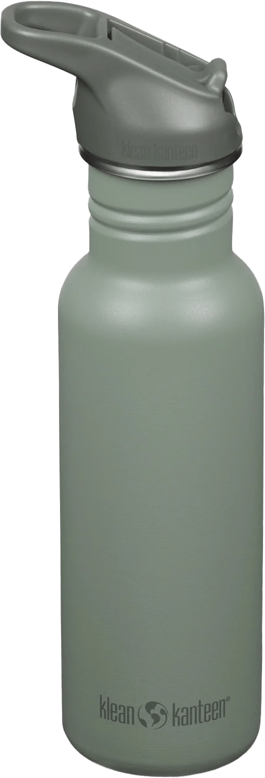 Klean Kanteen Classic 800 ml (W/ Flip Seal Sport Cap and Straw) Sea Spray