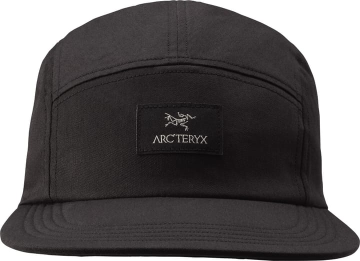 Arc'teryx 5 Panel Label Hat Black Arc'teryx