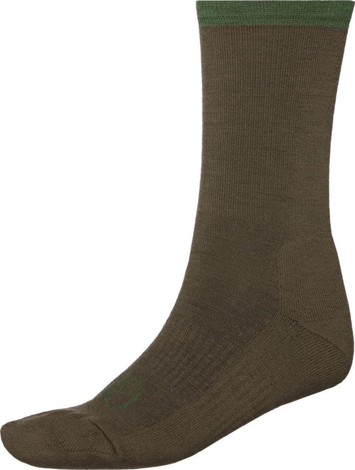 Norrøna Finnskogen Merino Socks Dark Olive Norrøna