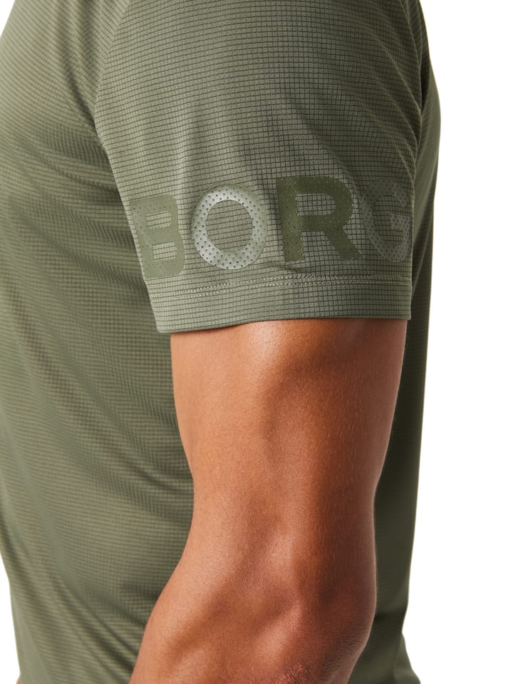 Björn Borg Men's Borg Light T-Shirt Dusty Olive Björn Borg Björn Borg Men's Borg Light T-Shirt Dusty Olive Björn Borg