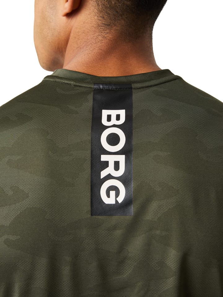 Björn Borg Men's Borg Performance T-Shirt Forest Night Björn Borg Björn Borg Men's Borg Performance T-Shirt Forest Night Björn Borg