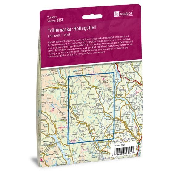 Nordeca Turkart 1:25 000 Turkart Nordeca