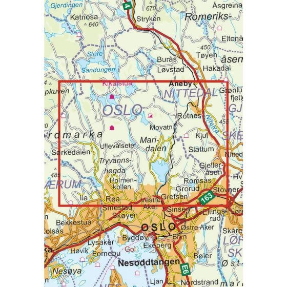 Nordeca Oslo Nordmark Sør 1:25 000 Nordeca Nordeca Oslo Nordmark Sør 1:25 000 Nordeca