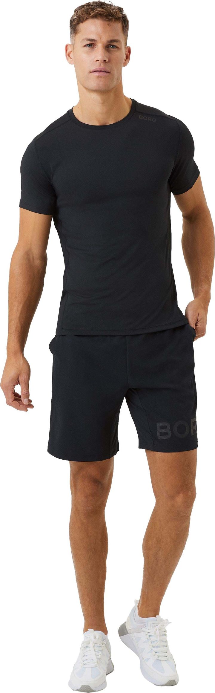 Björn Borg Men's Borg Shorts Black Beauty/Black Björn Borg Björn Borg Men's Borg Shorts Black Beauty/Black Björn Borg