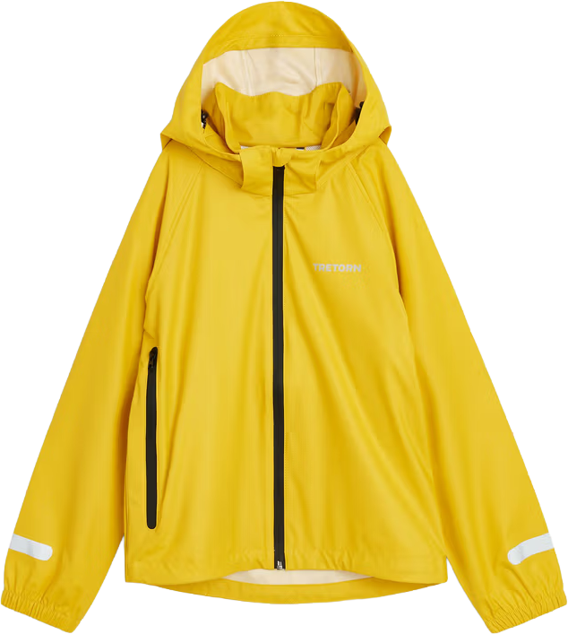 Tretorn Kids' Packable Rainbreaker Set Spectra Yellow
