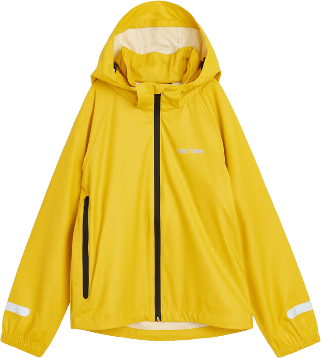 Tretorn Kids' Packable Rainbreaker Set Spectra Yellow