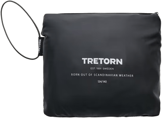 Tretorn Kids' Packable Rainbreaker Set Black Tretorn