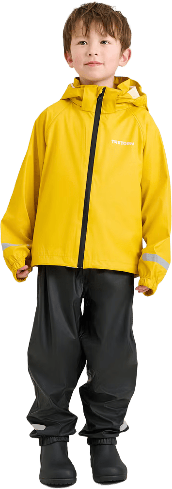 Tretorn Kids' Packable Rainbreaker Set Spectra Yellow Tretorn