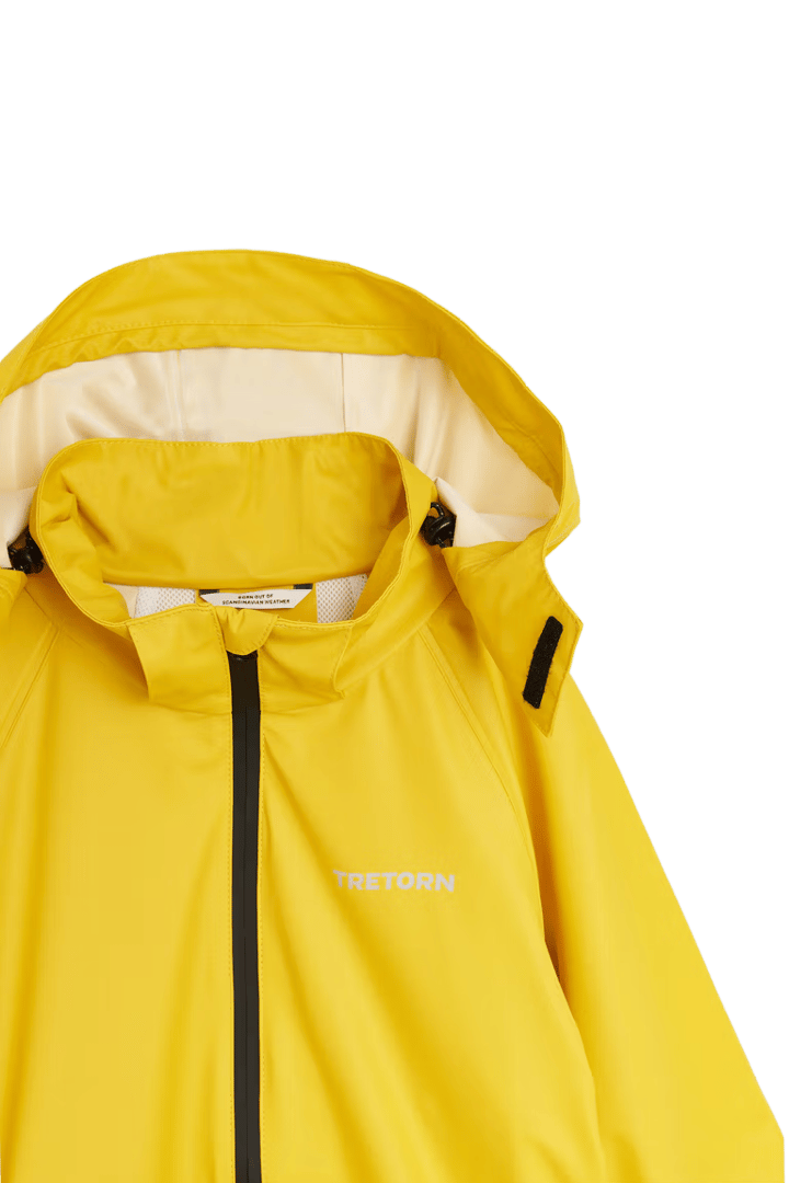 Tretorn Kids' Packable Rainbreaker Set Spectra Yellow Tretorn