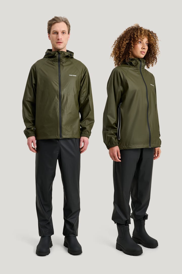 Tretorn Packable Rainbreaker Set Forest Green Tretorn