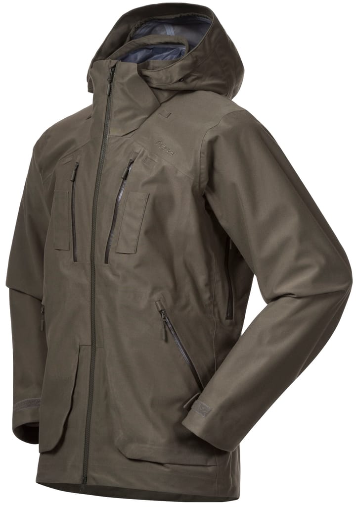 Bergans Unisex Hogna 3L Jacket Green Mud Bergans