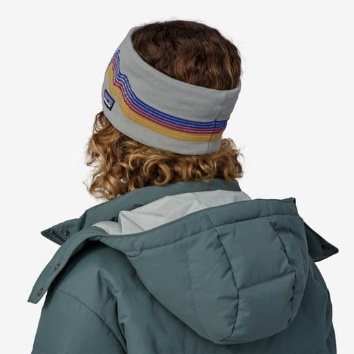 Patagonia Powder Town Headband Ridge Rise: Sleet Green Patagonia Patagonia Powder Town Headband Ridge Rise: Sleet Green Patagonia